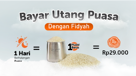 Bayar Fidyah Mudah dan Terjangkau Rp29.000 per Hari