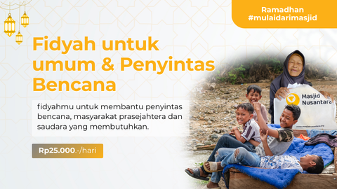 Bayar Fidyah Mudah dan Terjangkau Rp25.000 per Hari