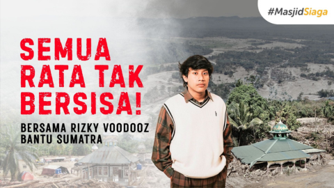 Bersama Rizky Voodooz, Bantu Pulihkan Sumatra