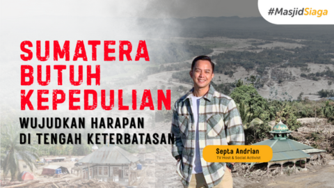 Bersama Septa, Bantu Sumatera Bangkit Kembali
