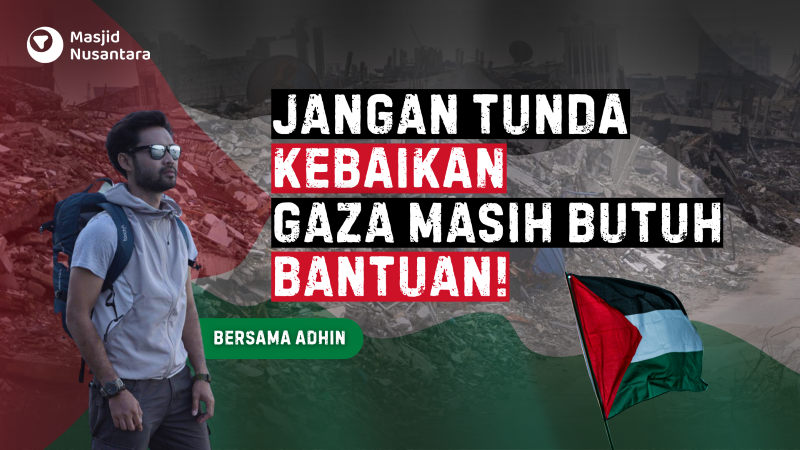 Sedekah Terbaik, Bersama Adhin Bantu Palestina