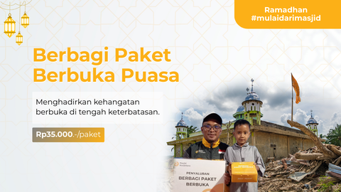 Ifthar Untuk Penyintas Bencana dan Pelosok