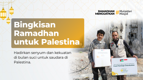 Ramadhan Berkah, Patungan Bingkisan Untuk Palestina