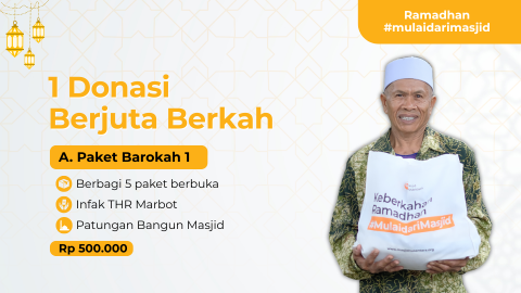 Sedekah 3 in 1 Ramadhan: Satu Donasi, Tiga Manfaat