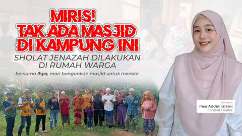 Bantu Kampung Saronge Bangun Masjid Pertama Bersama Kak Ihya