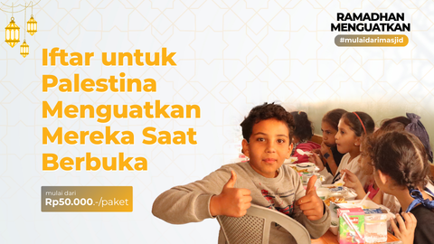 Berbagi Iftar di Tengah Perjuangan Palestina