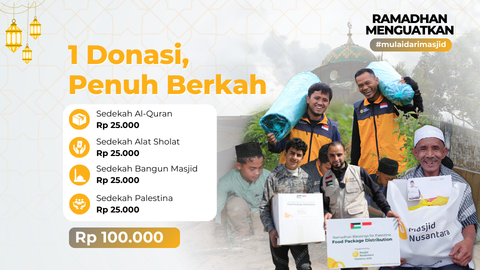 Sedekah 4 in 1 Ramadhan: Satu Donasi, Sejuta Keberkahan